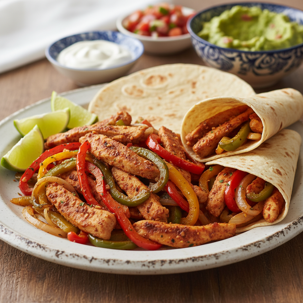 Chicken Fajita Strips recipe