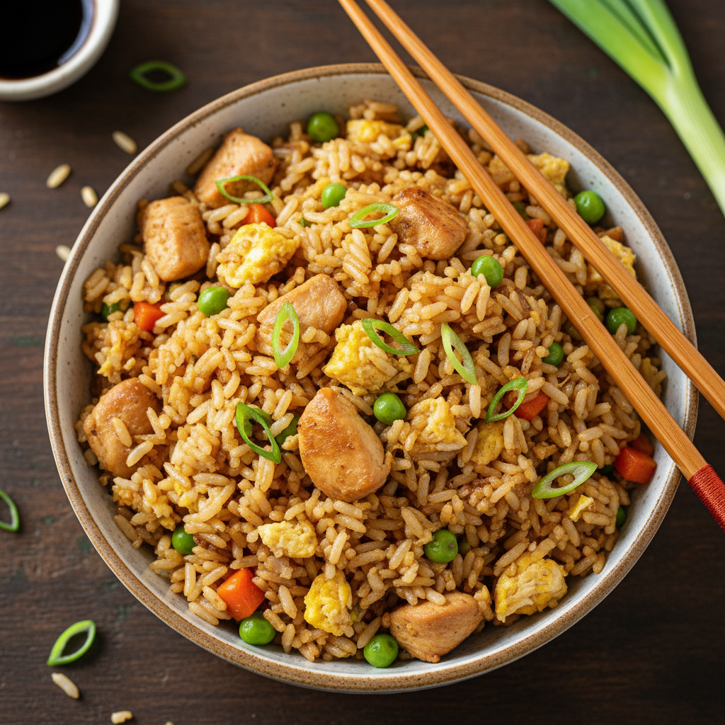 Easy Chicken Fried Rice
