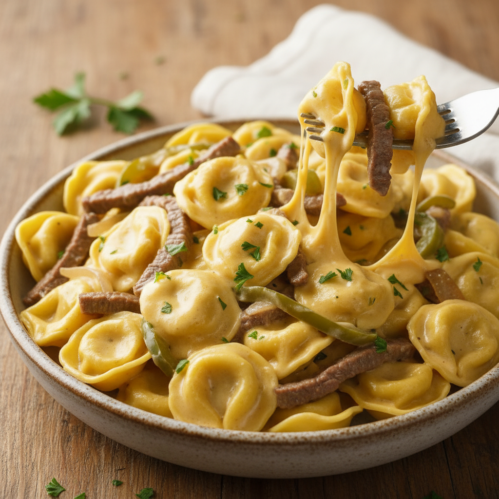 Cheesesteak Tortellini