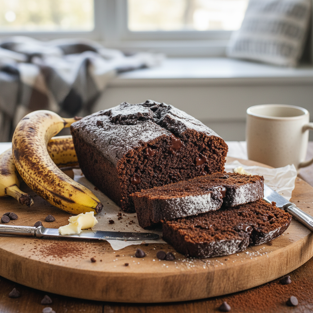 Chocolate Banana Bread
