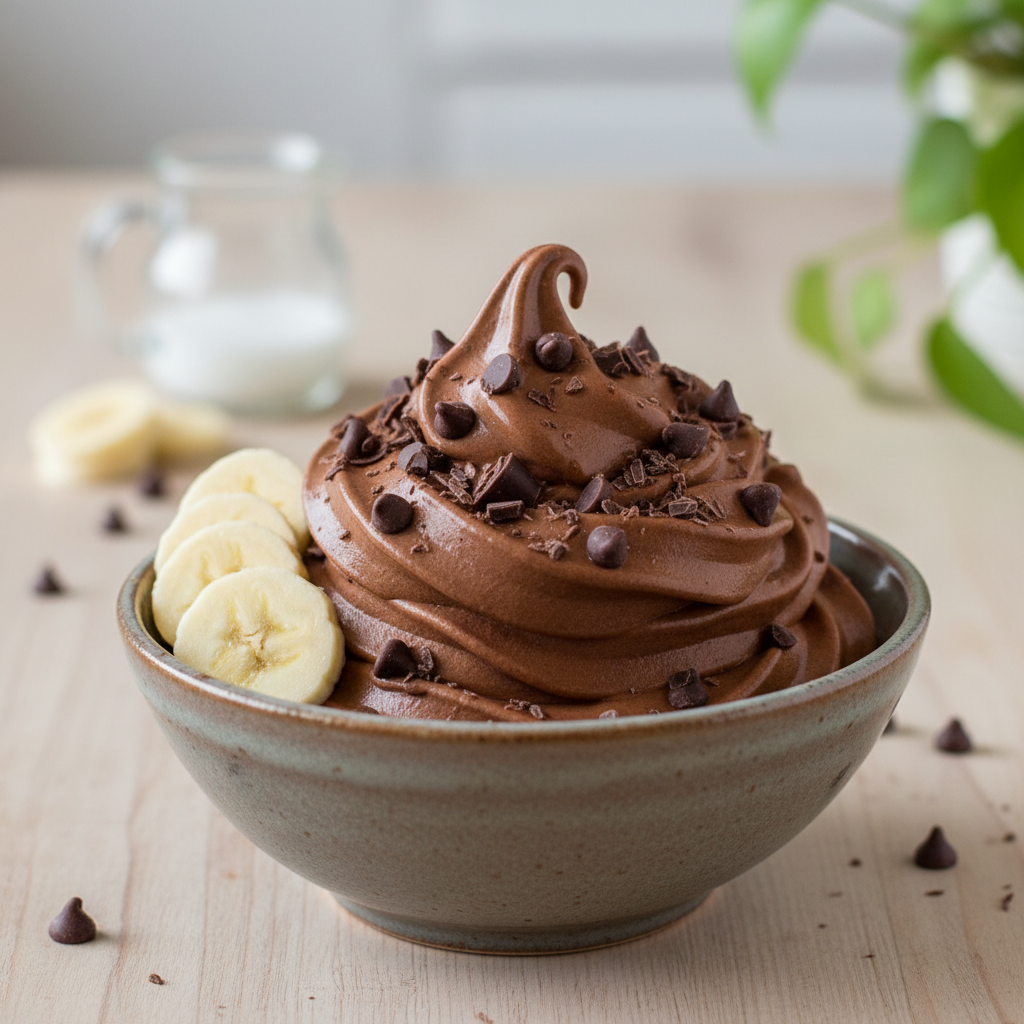 Chocolate Banana Nice Cream recipe