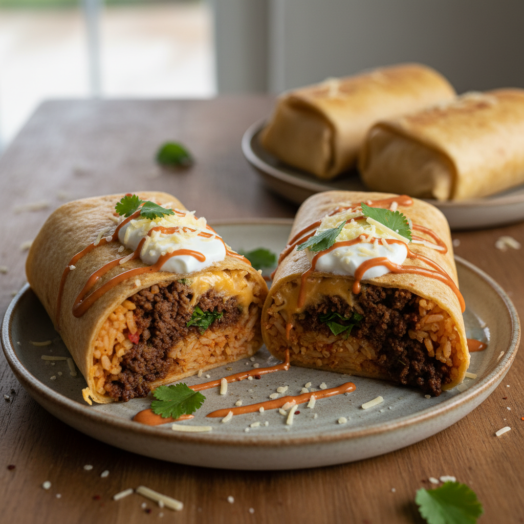 High Protein Meal Prep Burritos recipe